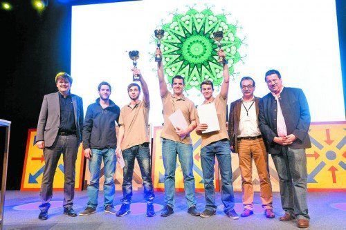 Bernhard Feigl, Benjamin Fröwis (WM-Sieger), Adam Aslachanov, Sieger Martin Bischof, Florian Pichler, Walter Eberle, Georg Mayrhofer.