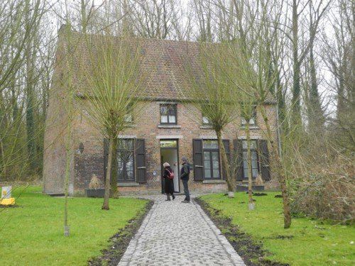 Das wiedererrichtete Haus von Van Gogh in Mons. Foto: CD  