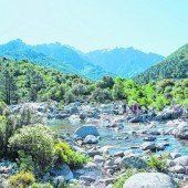 Entlang des Fango wandern