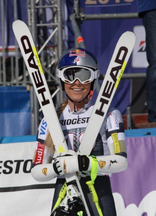 Die Amerikanerin Lindsey Vonn ist eines der Aushängeschilder von Head im Rennsportbereich. Foto: AP