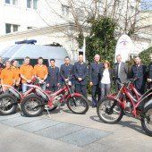 Vier Trialmotorräder nicht nur für die Polizei allein