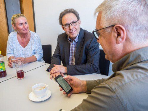 „Die Geburtenrate ist in Buch höher als die Sterberate, das ist erfreulich für unsere Gemeinde“: Bürgermeister Martin im VN-Gespräch.