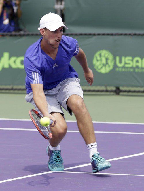 Dominic Thiem ließ Jack Sock keine Chance. Foto: AP