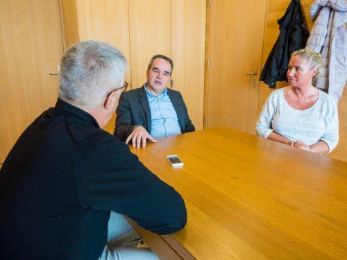 „Ein Gemeindevertreter ist weder dem Bürgermeister noch einer Partei verpflichtet“: Gemeindechef Blank im VN-Gespräch.