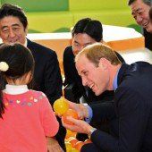 Prinz William besuchte Opfer von Tsunami