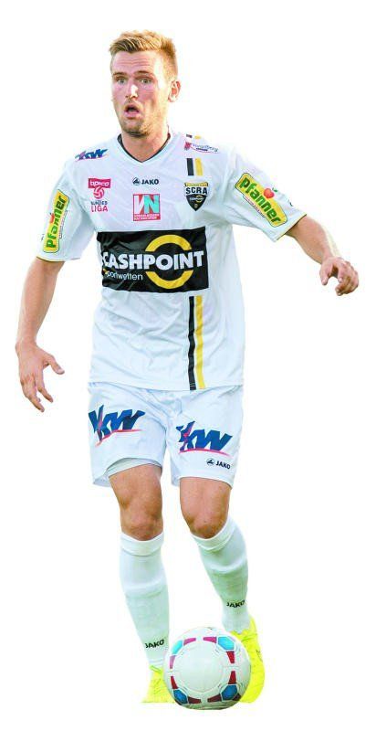 Emanuel Schreiner fühlt sich in seiner Rolle als Defensivspieler wohl. Als Torschütze trat er in seinen bislang 17 BL-Spielen für Altach erst einmal in Erscheinung.
Foto: Stiplovsek