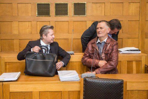 Edelbert Meusburger und Anwalt Nicolas Stieger erwarteten sich vom OGH ein anderes Urteil.