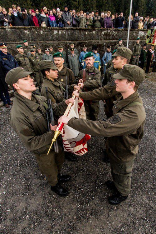Feierliche Angelobung in Möggers, Bundesheer, Militär, Flotte Bilder von den Rekruten des Einrückungsturnus März 2015