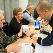 Ungebrochene Begeisterung für VN-Tabletcomputer-Kurs
