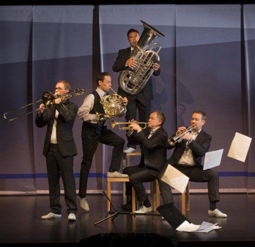 Fünf Musiker vermitteln die Höhen und Tiefen des Lebens. Foto: Sonus Brass