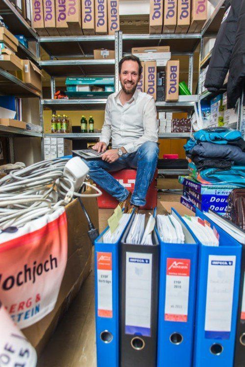 Für Philipp Groborsch heißt es langsam zusammenpacken. Foto: Steurer