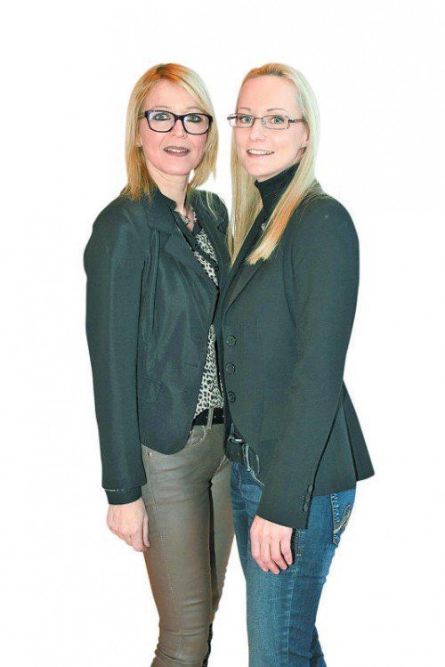 Genossen den Abend; Barbara Keckeis (l.) und Yvonne Wäger.