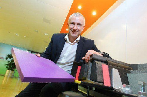 Jürgen Rainalter freut sich über ein positives Jahr. Die Produktion in Bürs war 2015 bestens ausgelastet.