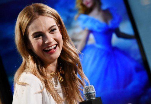 Lily James wurde durch die Serie „Downton Abbey“ berühmt. ap