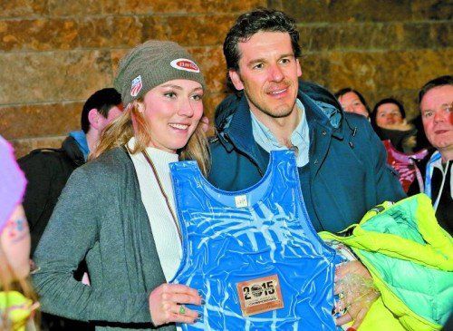 Mikaela Shiffrin wird hinter den Kulissen von Ex-Rennläufer Kilian Albrecht unterstützt. Foto: gepa