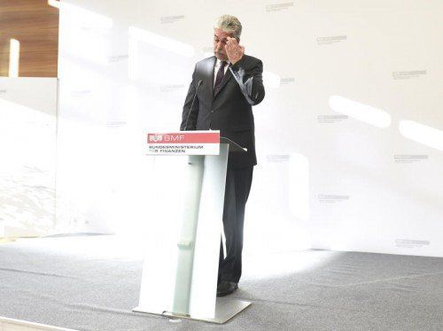 Minister Schelling: Kein Steuergeld mehr für die Heta. FOTO: APA