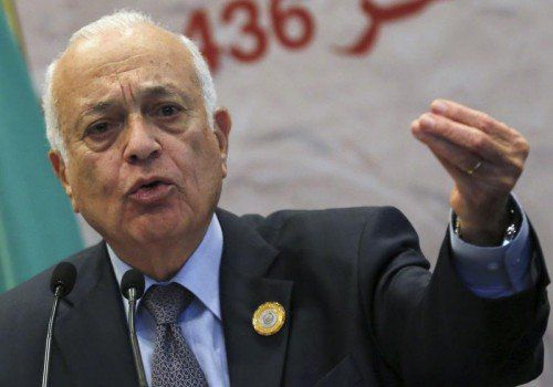 Nabil Elaraby, Generalsekretär der Arabischen Liga, wirbt in Ägypten für ein Militärbündnis. REUTERS