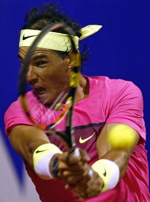 Nadal holte seinen 65. ATP-Titel und den 46. auf Sand. reuters