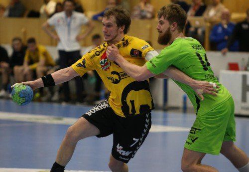 Povilas „Paul“ Babarskas erzielte beim 26:24-Halbfinalerfolg über West Wien zehn Treffer. Foto: GEPA