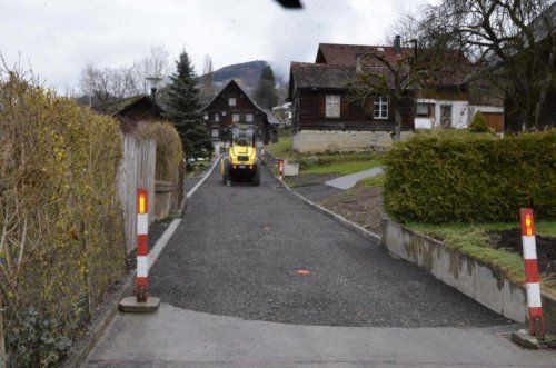 Sanierung der Oberen Gasse ist diese Woche fertig. Foto: hwe