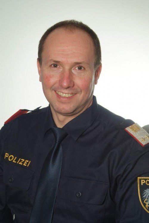 Seit 1. März neuer Polizeichef von Hard: Dietmar Sieber. Foto: Polizei