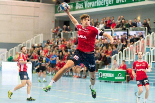 Sport Handball Liga Austria: Alpla HC Hard vs. HSG Bärnbach/Köflach Frédéric Wüstner
