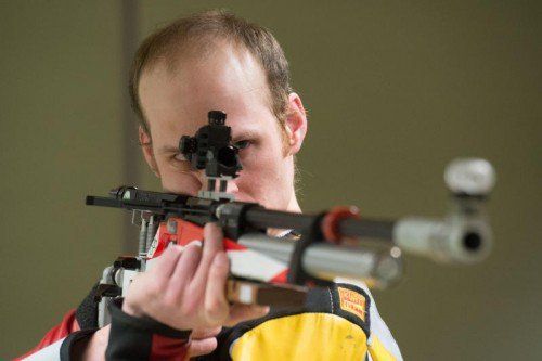 Thomas Muxel wurde Open-Meister bei den Gewehrschützen.
Foto: VN/Stiplovsek