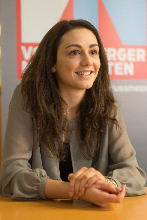 Vizemiss Suzana (l.) und Miss Vorarlberg Olivera im VN-Interview über die Zeit nach der Wahl. VN/Stiplovsek