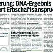 Beschluss des Bezirksgerichts: Holländer nicht Millionenerbe