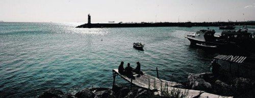 Von der Promenade hat man einen tollen Blick auf das Meer und die Fischer. Fotos: beate Rhomberg