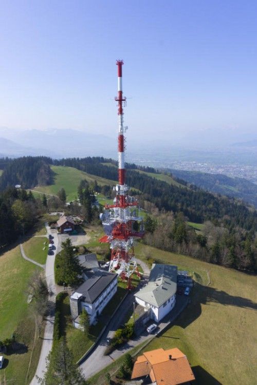 1,5 Millionen Euro wurden in die Senderinfrastruktur investiert, damit der Großteil der TV-Haushalte in HD-Genuss kommt.  Foto: VN/Paulitsch