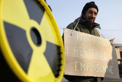 Aktivisten machen schon lange gegen das Atomkraftwerk Fessenheim mobil. Foto: Reuters