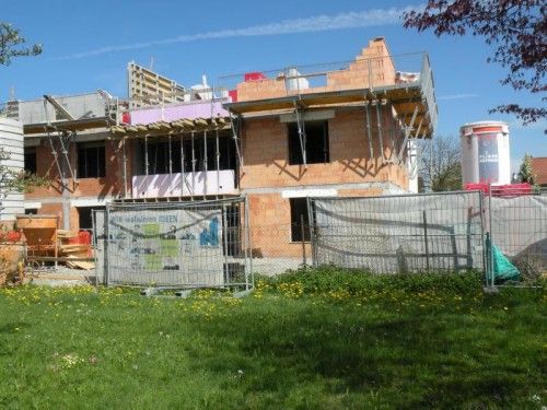 An der Pontenstraße entstehen elf neue Wohnungen.  Foto: eh  