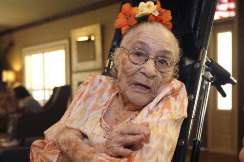 Der 117. Geburtstag von Weaver stand kurz bevor. Foto: AP