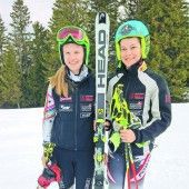 Junge Läufer in Mellau vorne