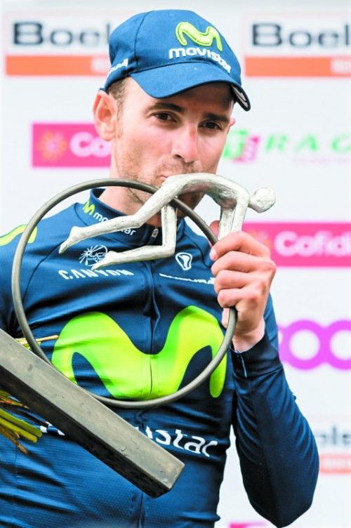 Dritter Streich beim Klassiker: Alejandro Valverde. Foto: ap