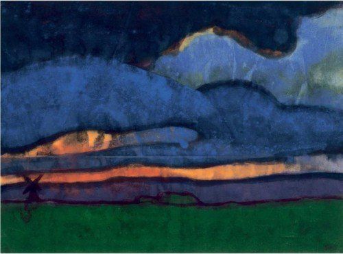 Emil Nolde (1867–1956) zählt zu den führenden Malern und Grafikern des Expressionismus. In ihrer prachtvollen Farbigkeit haben seine Gemälde und Aquarelle die Entwicklung der modernen Malerei in Deutschland nachhaltig geprägt. foto: nolde stiftung seebüll