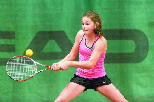 Emiliy Meyer war die große Überraschung des Graf-Turniers. Foto: ds