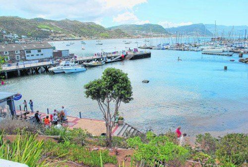 Fein Essen und anschließend am Hafen spazieren in Simon’s Town. Fotos: VN/rhomberg