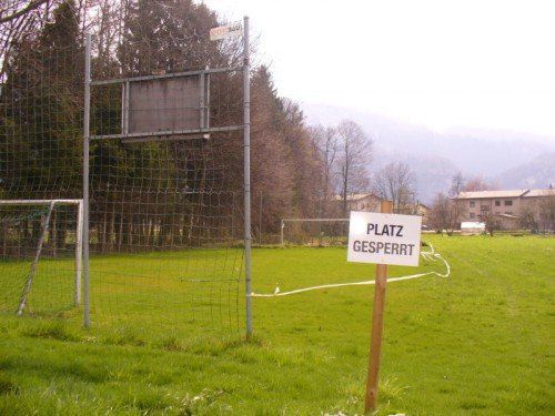 Fußballplatz im Bofel wird bald wieder bespielbar sein. Foto: mima