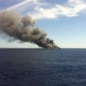 Fähre brannte – 152 Passagiere gerettet