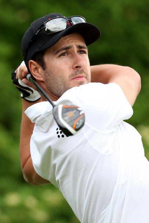 GOEDERSDORF,AUSTRIA,23.MAI.14 - SPORT DIVERS, GOLF - European Challenge Tour, Kaernten Golf Open, GC Schloss Finkenstein. Bild zeigt Manuel Trappel (AUT).
Foto: GEPA pictures/ Daniel Goetzhaber