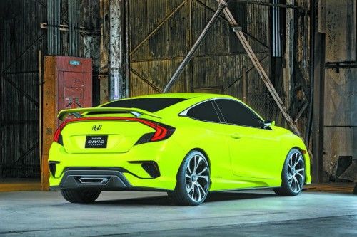 Honda Civic Concept wurde auf der New York Auto Show gezeigt.