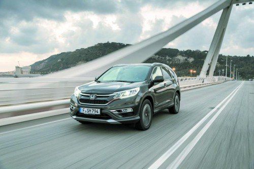 Honda CR-V: Zur jüngsten Modellüberarbeitung gehören ein Optik-
Update und die neue Neungang-Automatik.