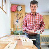 Das Holz ist sein Hobby