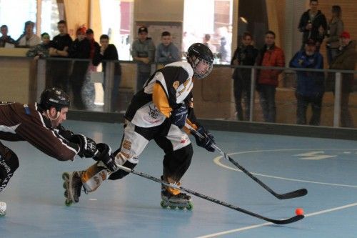 Inlinehockey March Tournament 2014 in Wolfurt, IHC Wolfurt Walkers - Vesterbro Starz (Dänemark), Kevin Kees 42/89 IHC Wolfurt Walkers