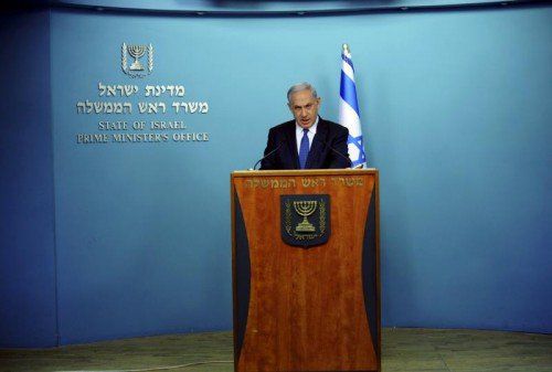 Israels Premier Benjamin Netanjahu lehnt Abkommen ab. REUTERS