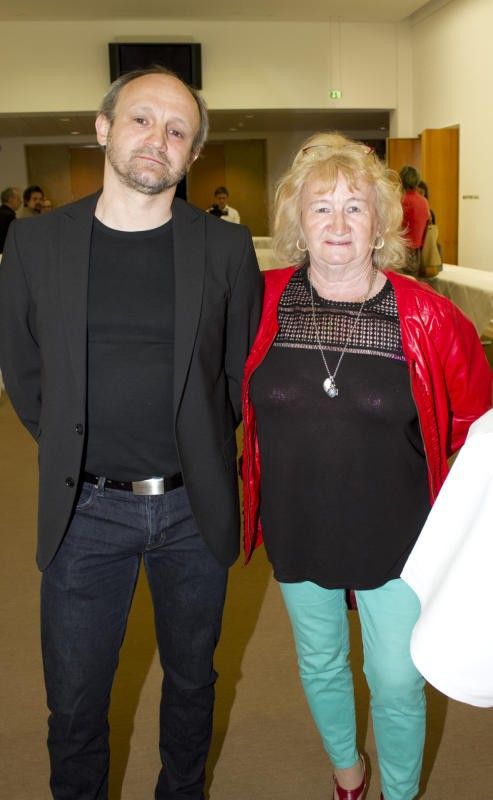 Jürgen-Thomas Ernst mit Mutter Erna.