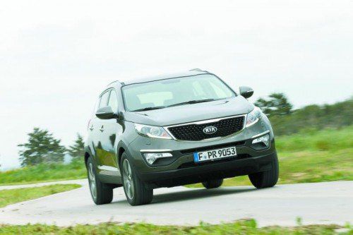 Kia Sportage: Modellpflege und technische Aktualisierung sorgen für manierlichen Treibstoffkonsum.