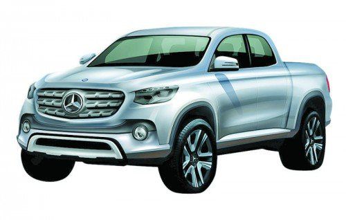 Noch in diesem Jahrzehnt wird Mercedes einen Pick-Up ins Programm aufnehmen. Erste Zeichnungen wurden bereits veröffentlicht.
